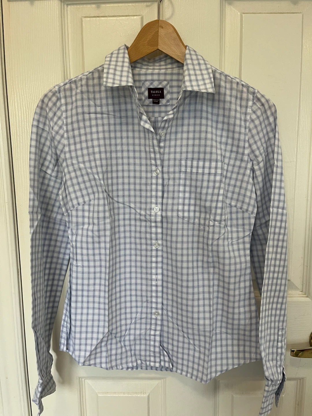 Talula Women's XS Plaid Button-Up Shirt