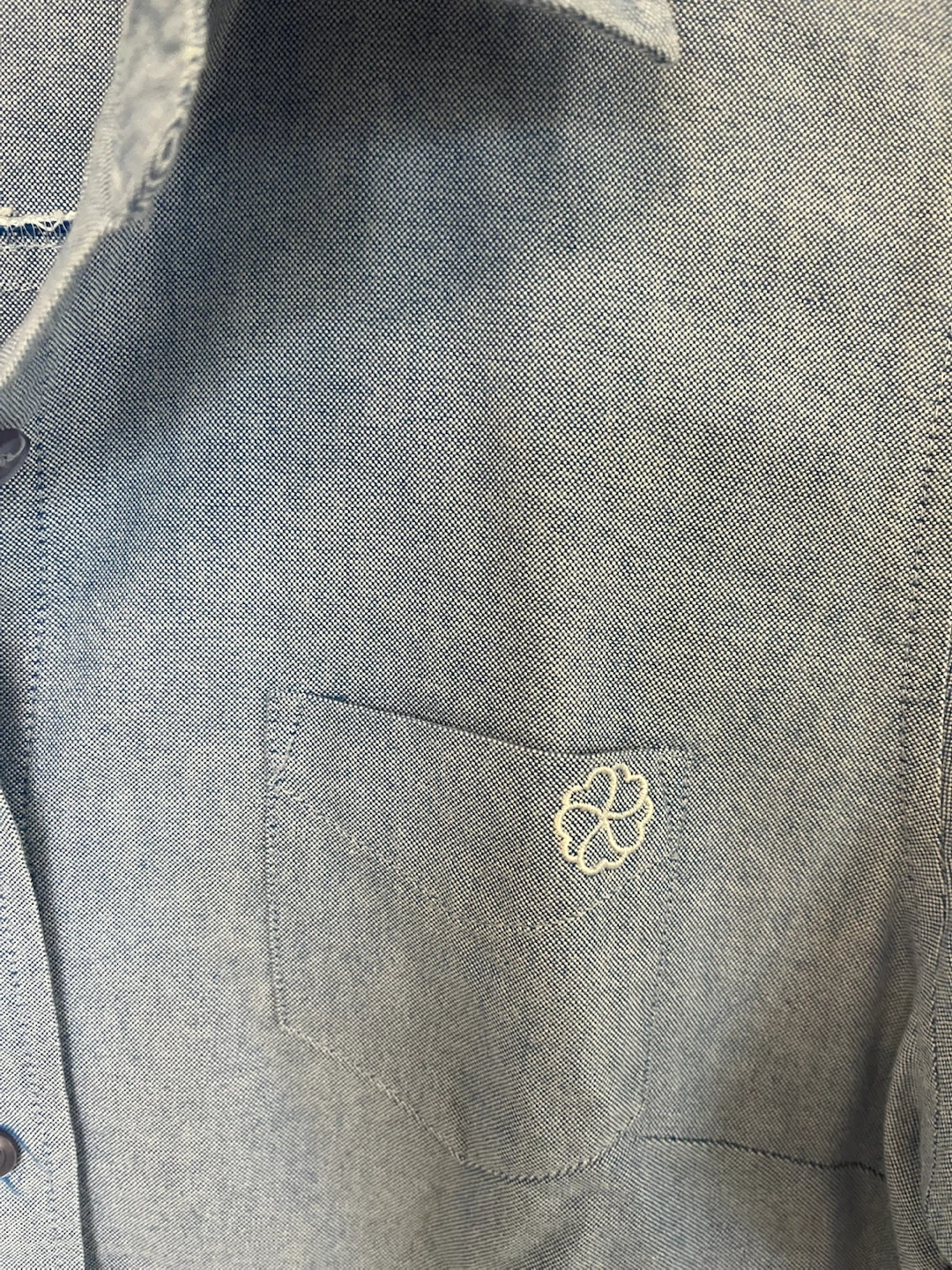 Vintage Talula Blue Button-Up Shirt - Size S - photo 2
