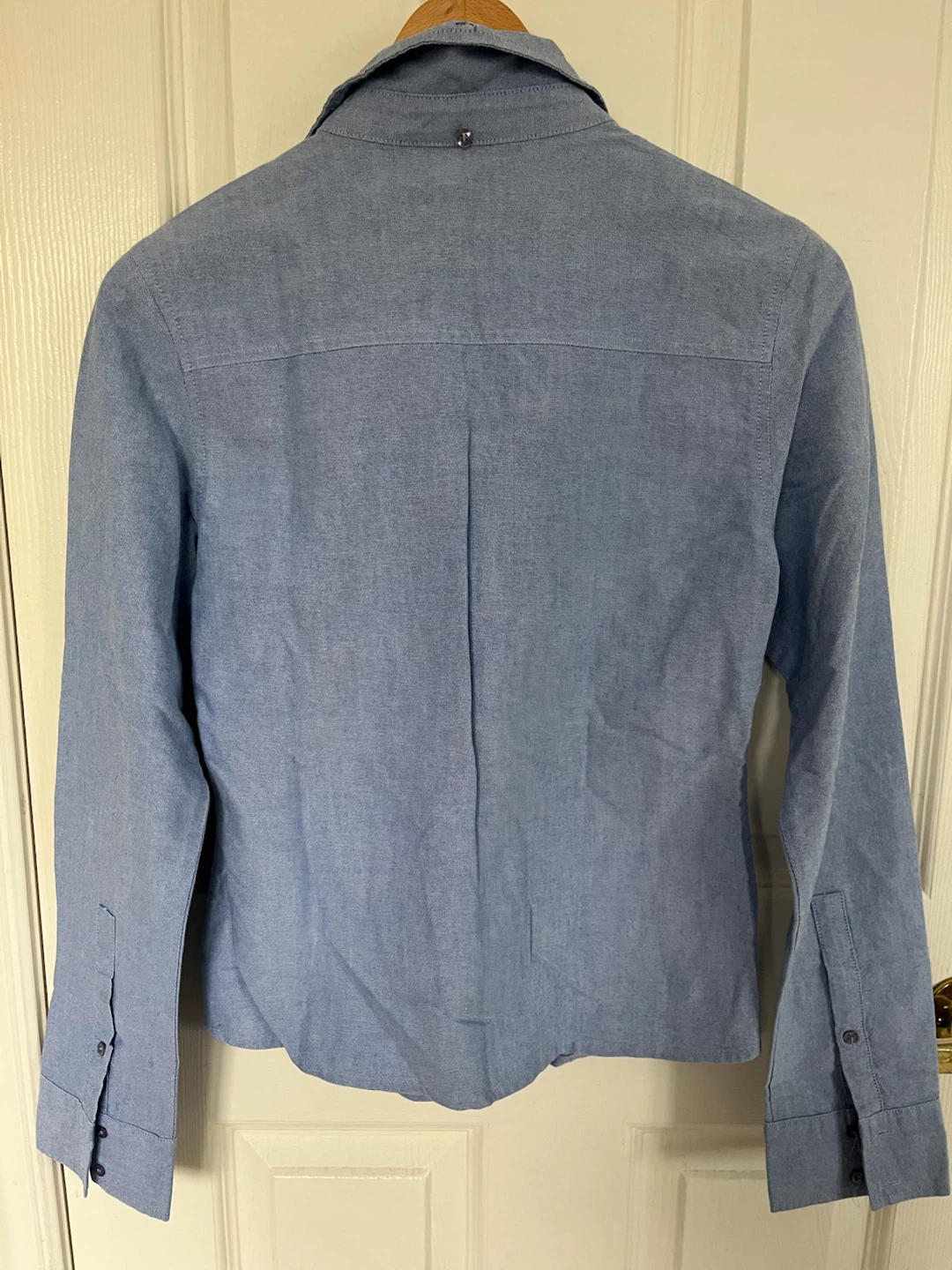 Vintage Talula Blue Button-Up Shirt - Size S - photo 3
