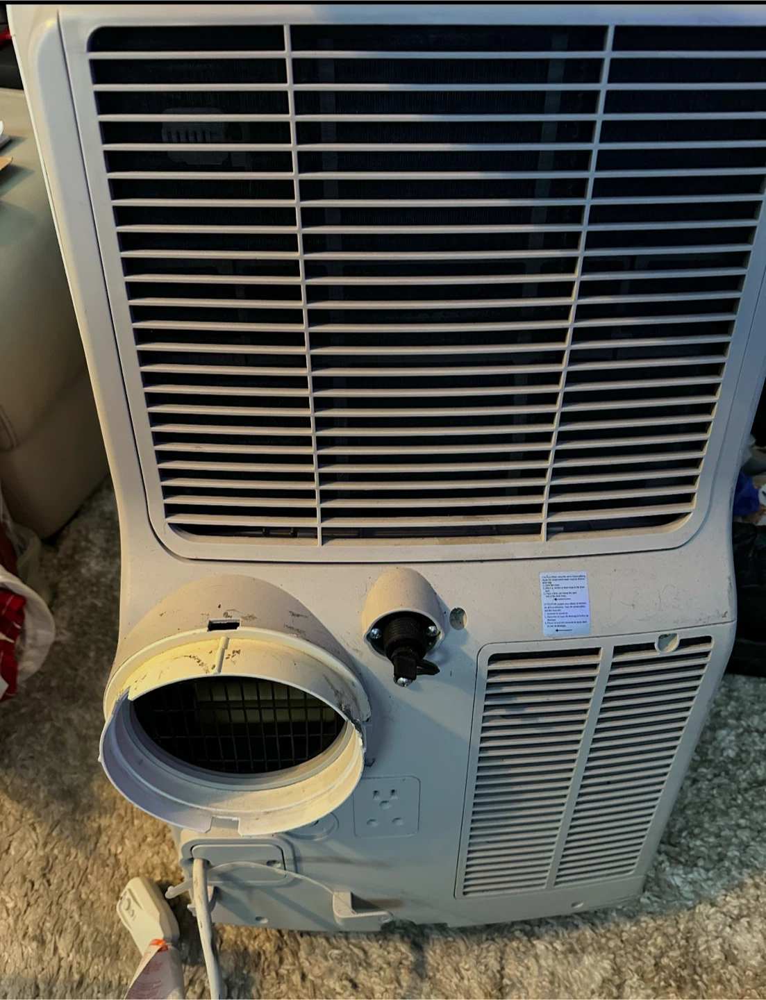 Toshiba Portable Air Conditioner RAC-PD1411CRC - photo 4