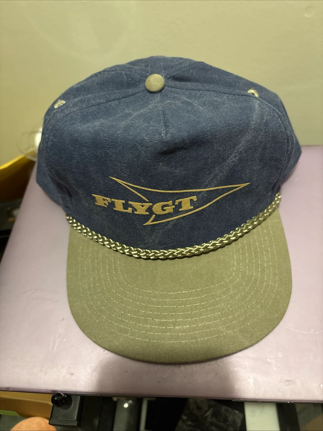 FLYGT Denim & Khaki Snapback Hat - photo 2