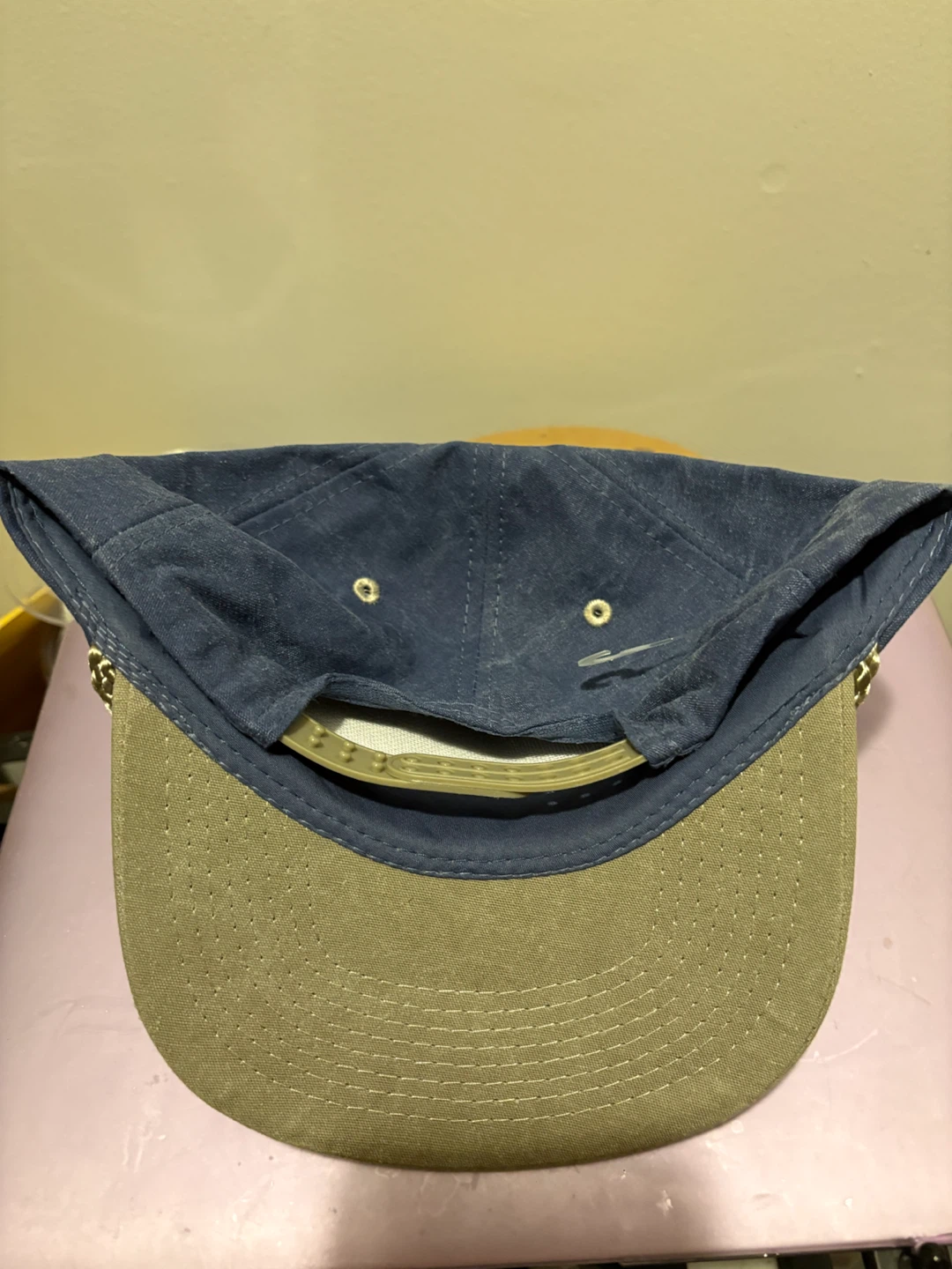 FLYGT Denim & Khaki Snapback Hat - photo 4