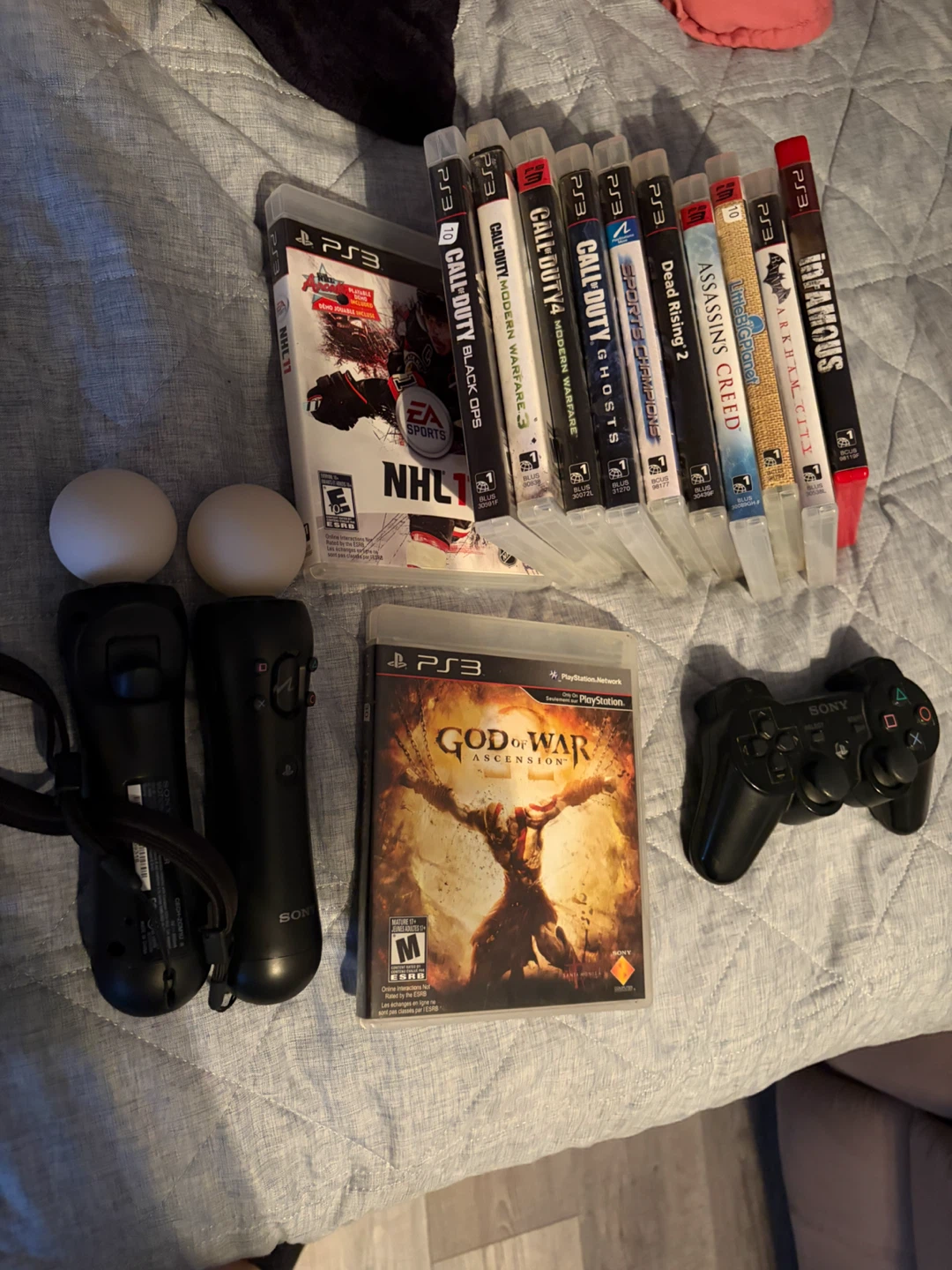 PlayStation 3 Games Bundle with Controllers