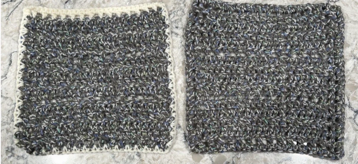 Pair of 100% Acrylic Wool Cozy/Hot Plate/Pot Holder/Dish Cloth