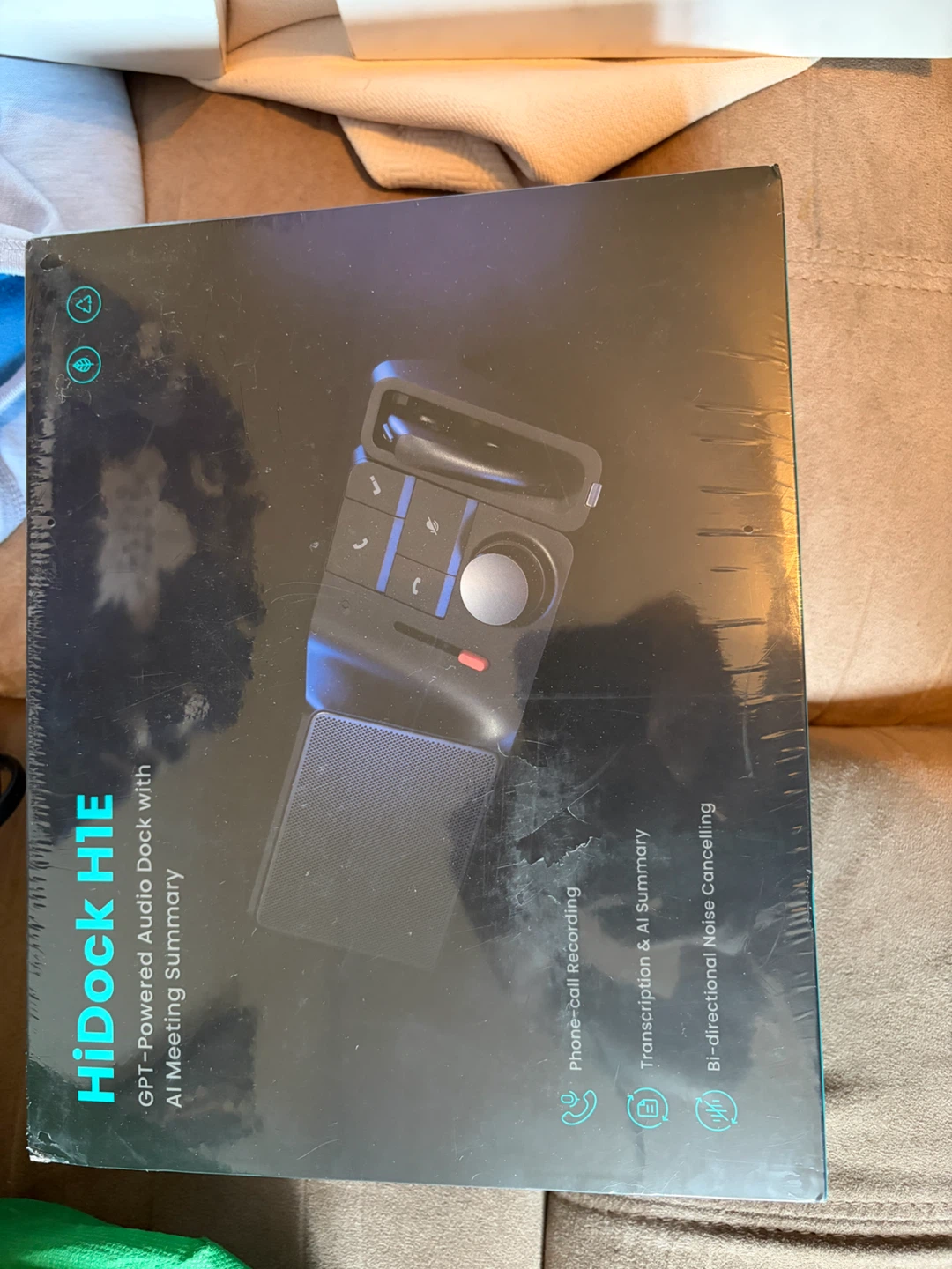 HiDock H1E GPT-Powered Audio Dock with AI Meeting Summary