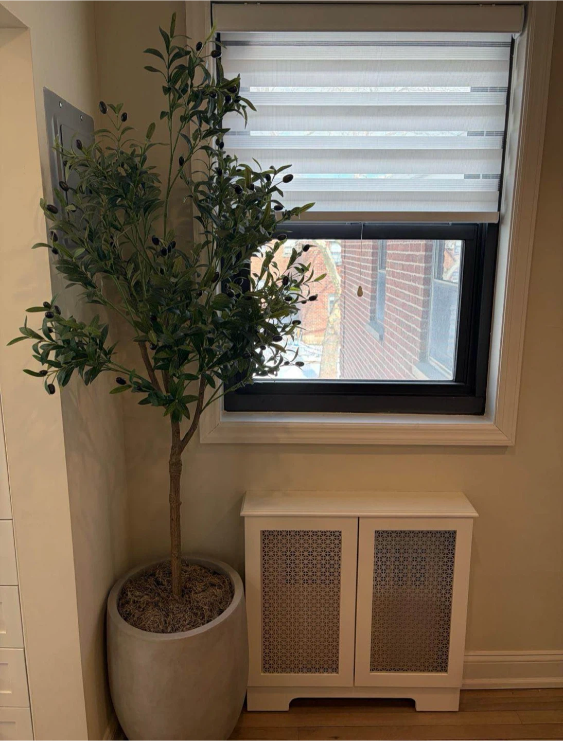 Artificial Olive Tree and Concrete Pot - photo 5
