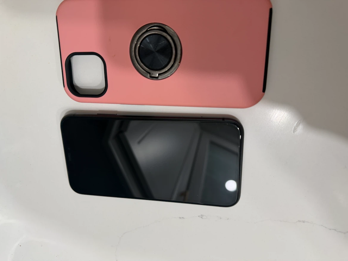 Pink iPhone 11 Case with Ring Holder - photo 2