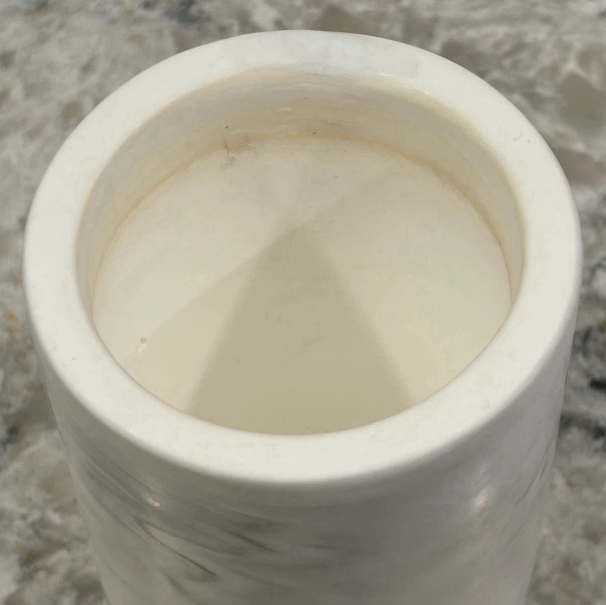 Marble Print Q-Tip Holder/Toothbrush Holder - photo 2