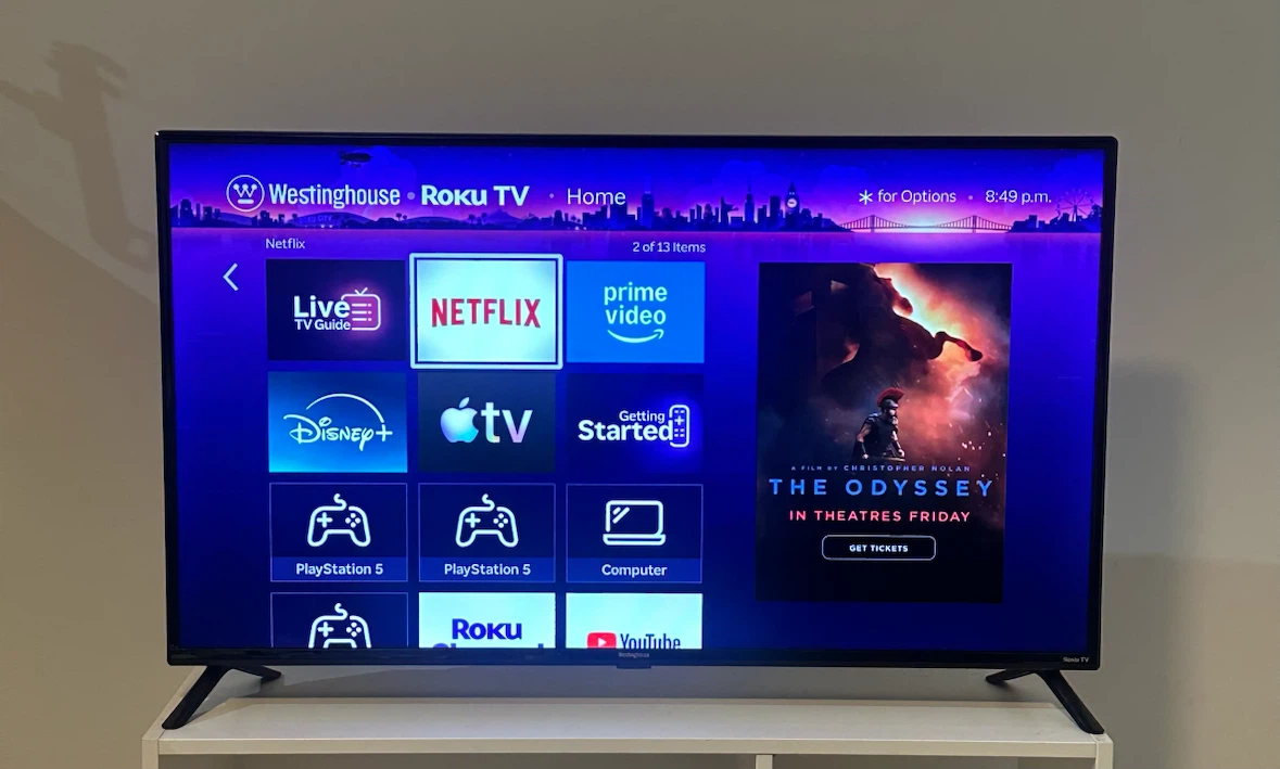 Westinghouse 40-inch WD40FBR101 HD Smart Roku TV