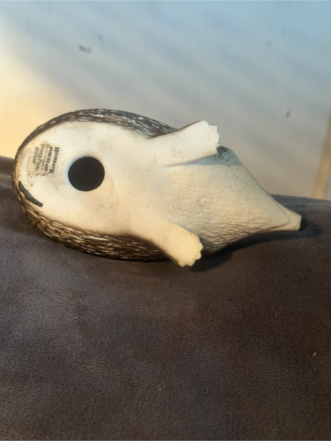 Highbank Porcelain Porcelain Hedgehog made in Scotland - photo 4