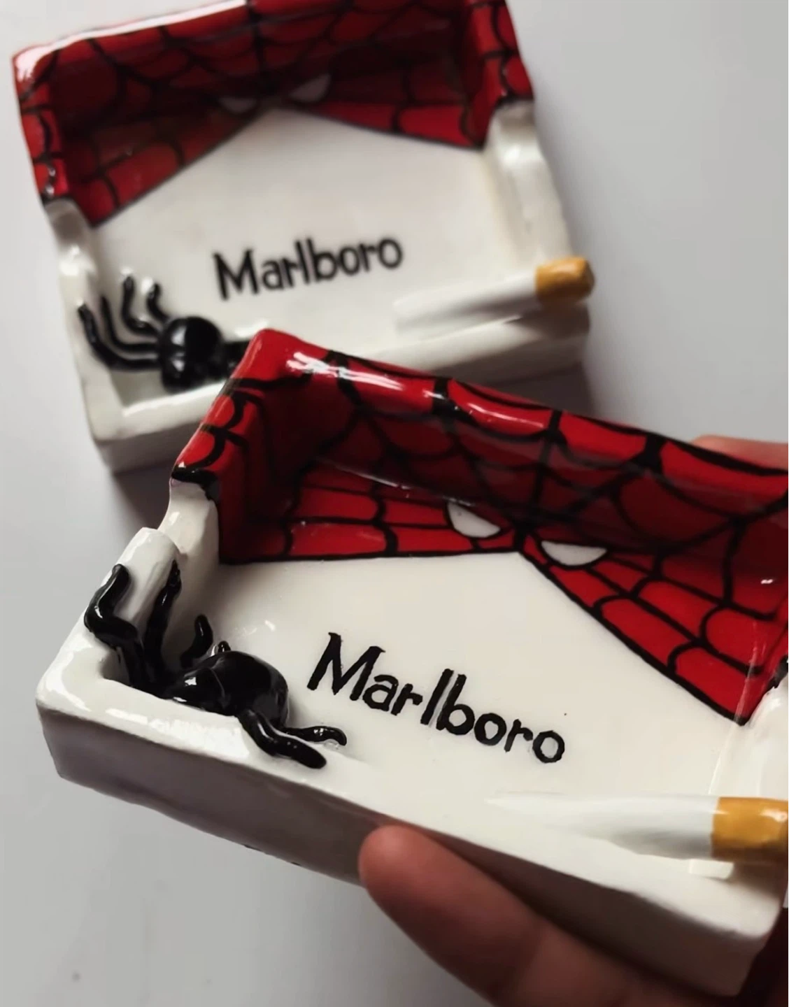 Collector’s Marlboro Spider-Man Ashtray