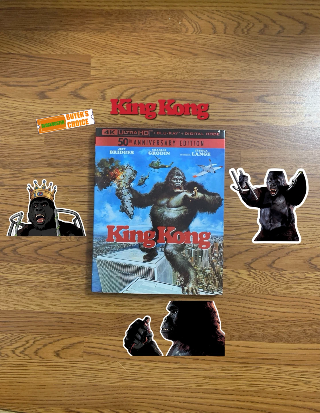 King Kong (50th Anniversary Edition) 4K UHD Blu-ray Combo Pack