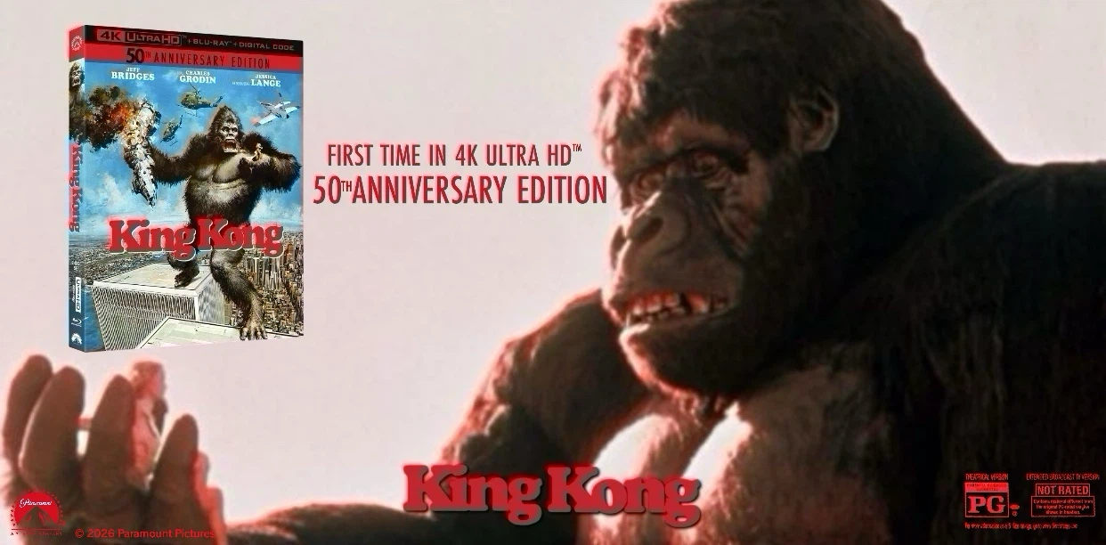 King Kong (50th Anniversary Edition) 4K UHD Blu-ray Combo Pack - photo 5