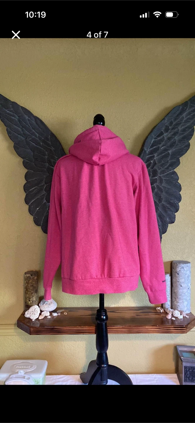 World Health Pink Zip Up Sweater - photo 5