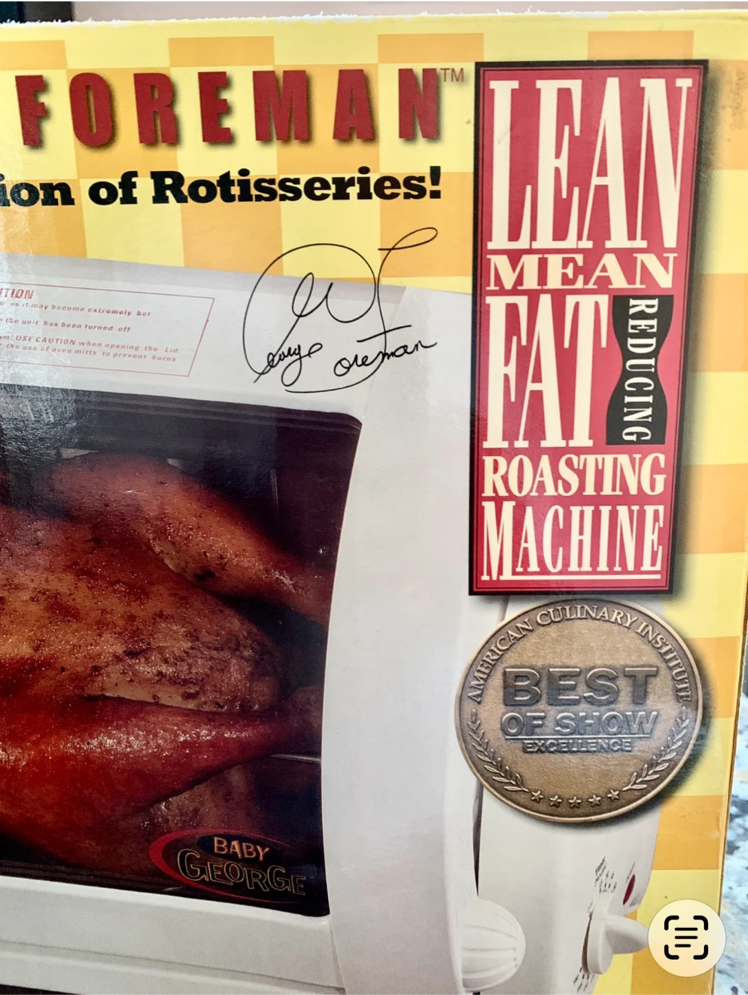 Never Opened/Factory Sealed: Baby George Rotisserie - photo 2