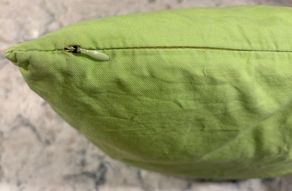 17” x 14” Lime Green Throw Accent Pillow - photo 2