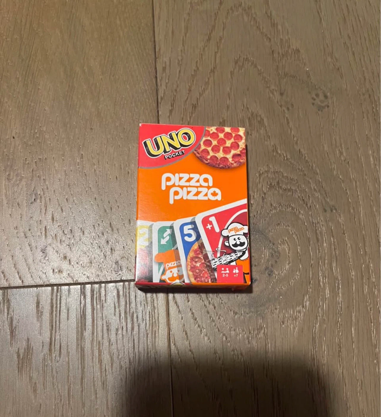 UNO Pocket Pizza Pizza Card Game