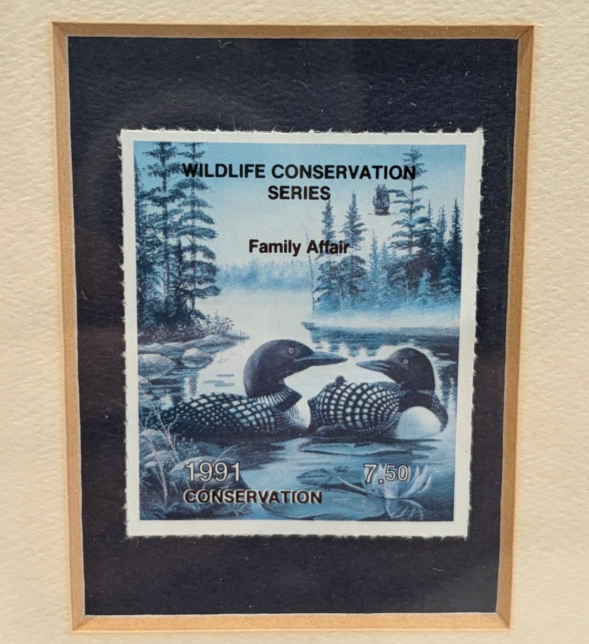 Signed Bill Pendergrass “Family Affair” Loon Lithograph w/ COA - photo 3