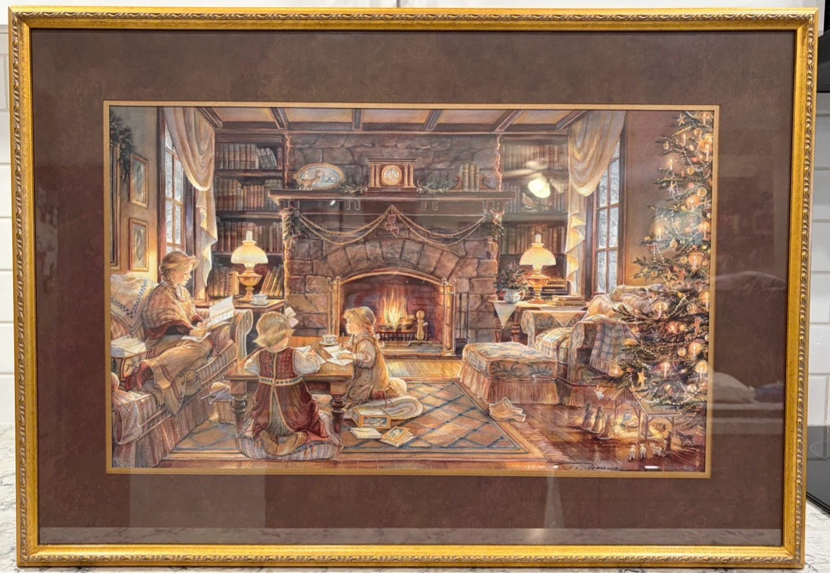 Trisha Romance “Christmas at the Cottage” Signed & Numbered