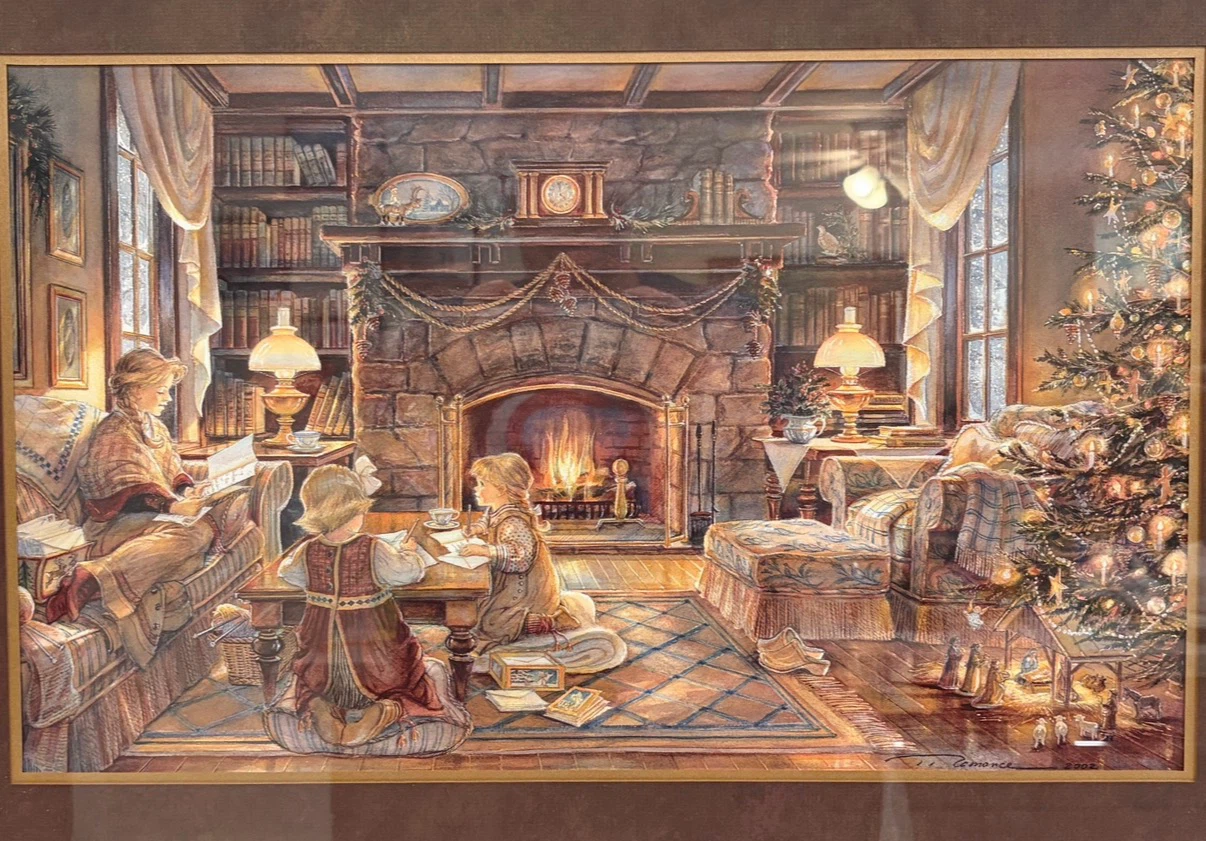 Trisha Romance “Christmas at the Cottage” Signed & Numbered - photo 2