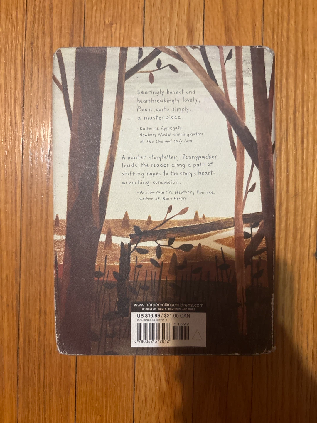 Pax by Sara Pennypacker Children's Book - photo 2