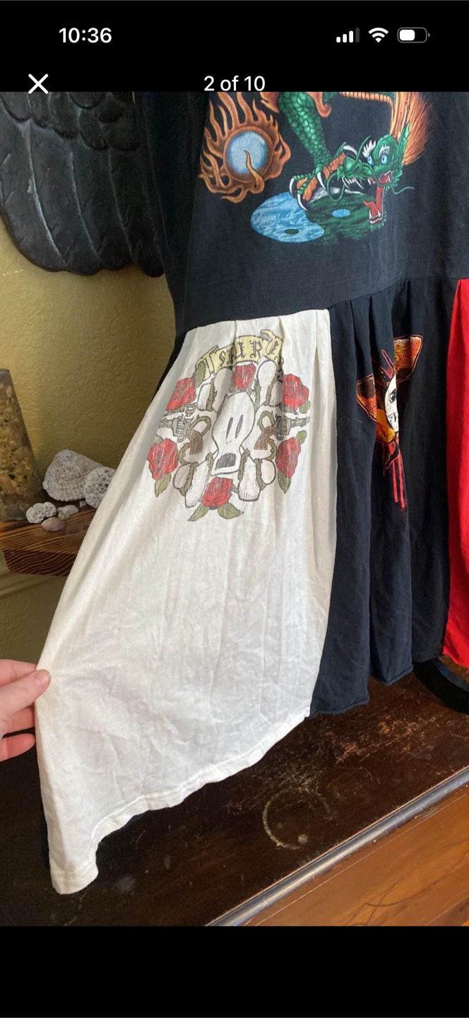 Homemade Dress Made from Tee Shirts! - photo 2