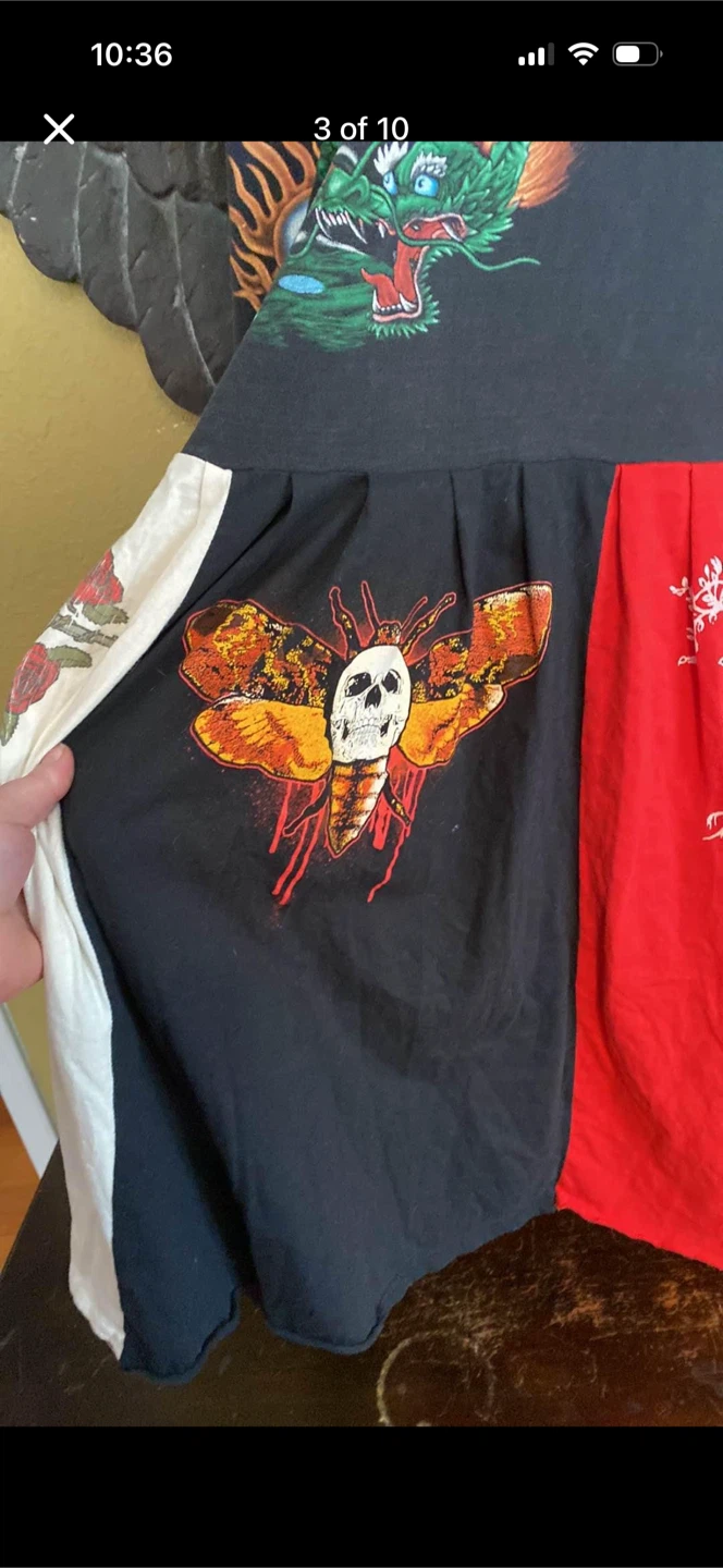 Homemade Dress Made from Tee Shirts! - photo 3