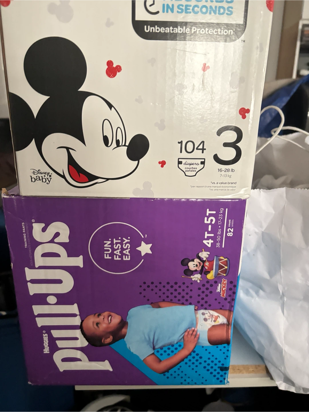 3T and 4T diapers and pull ups - photo 2