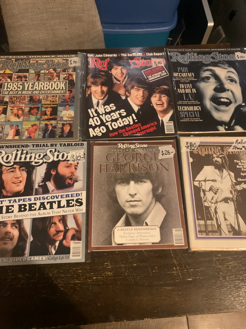 Rolling Stone Magazines - 1985 Yearbook & The Beatles Special