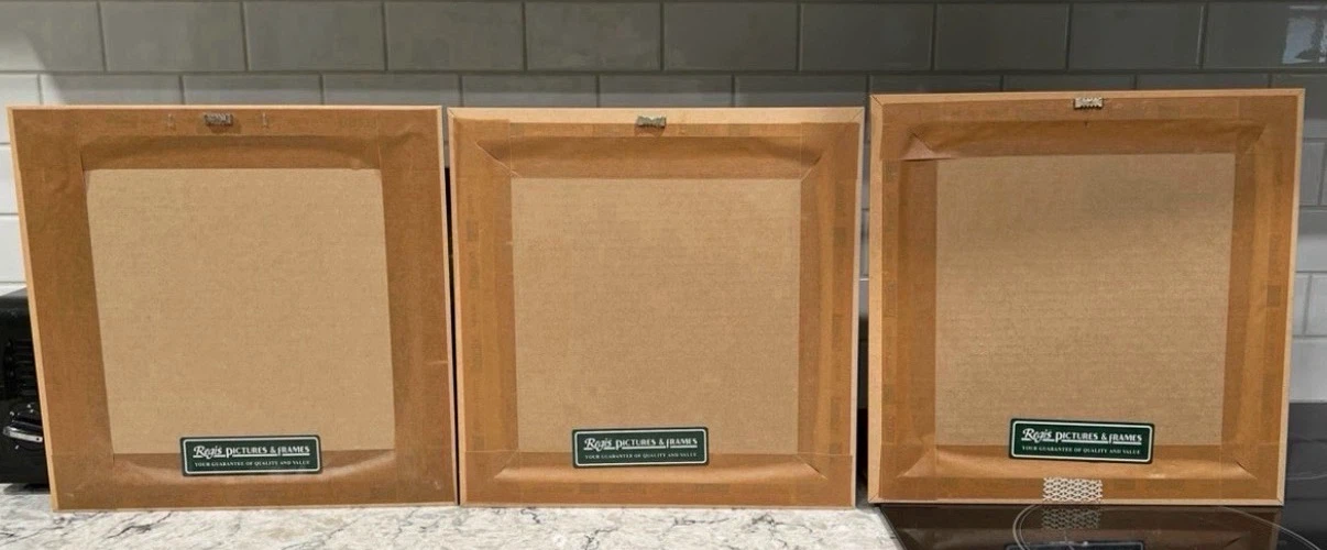 Vintage C. Winterle Olsen Framed Bathroom Print Series - photo 5