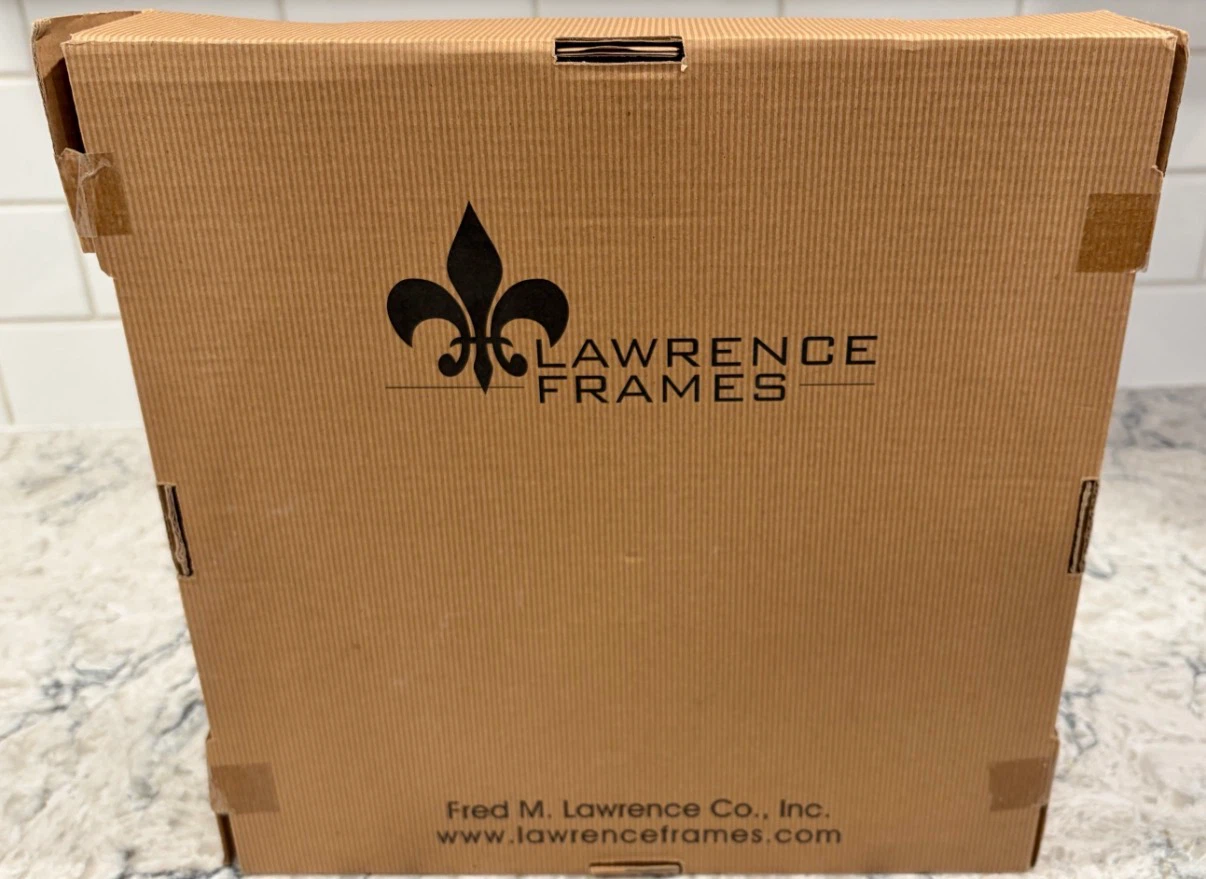 (New)Lawrence Frames Wine Cork Shadow Box Frame 12”x12” - photo 2