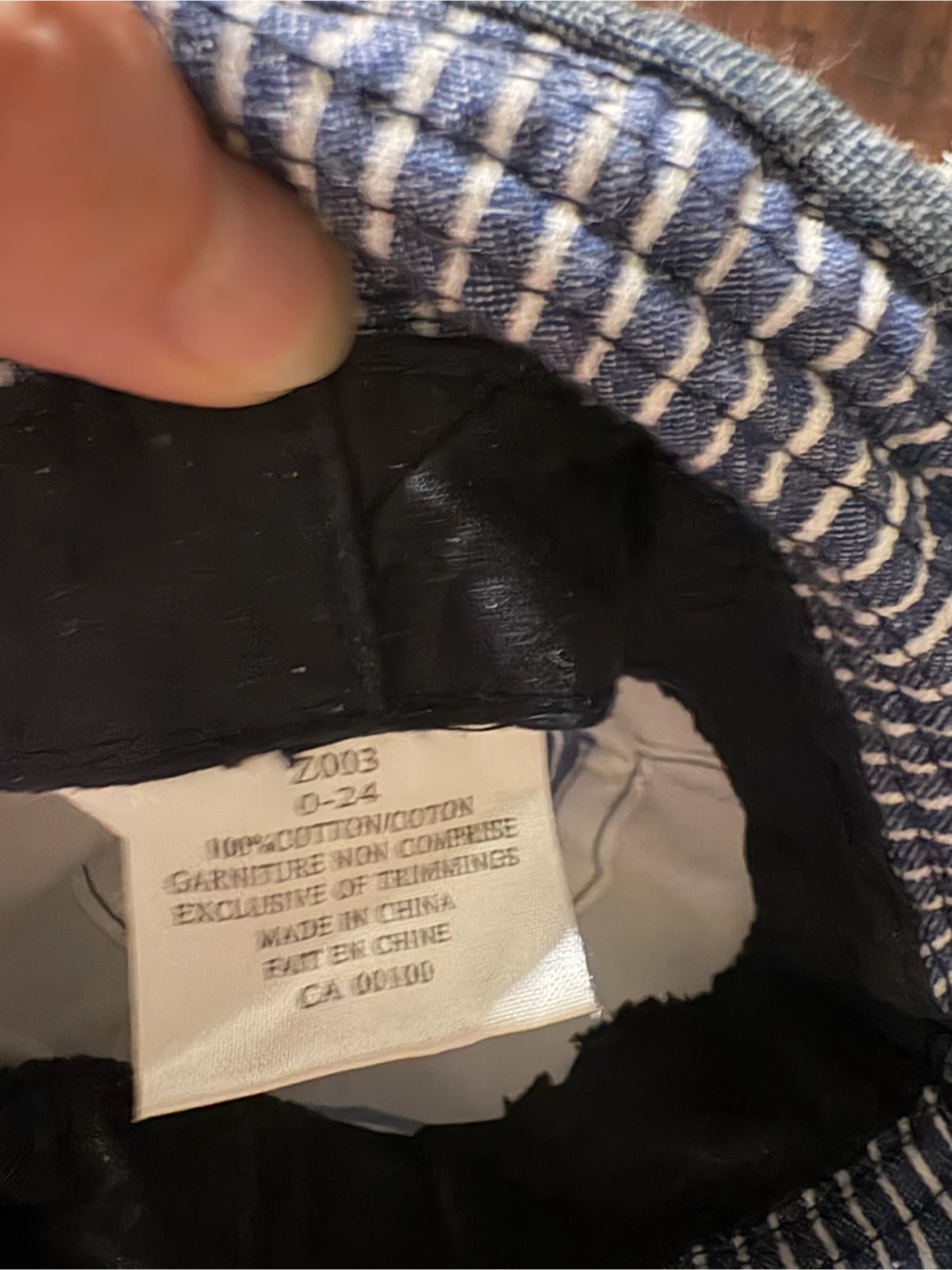 Baby/Toddler Denim Bucket Hat - photo 2