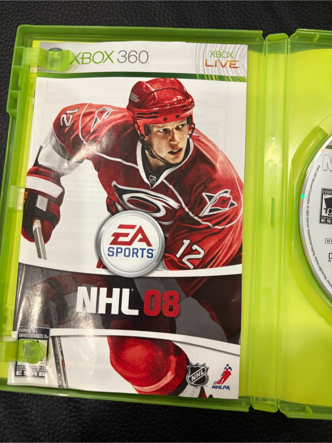 NHL 08 Xbox 360 Video Game - photo 3