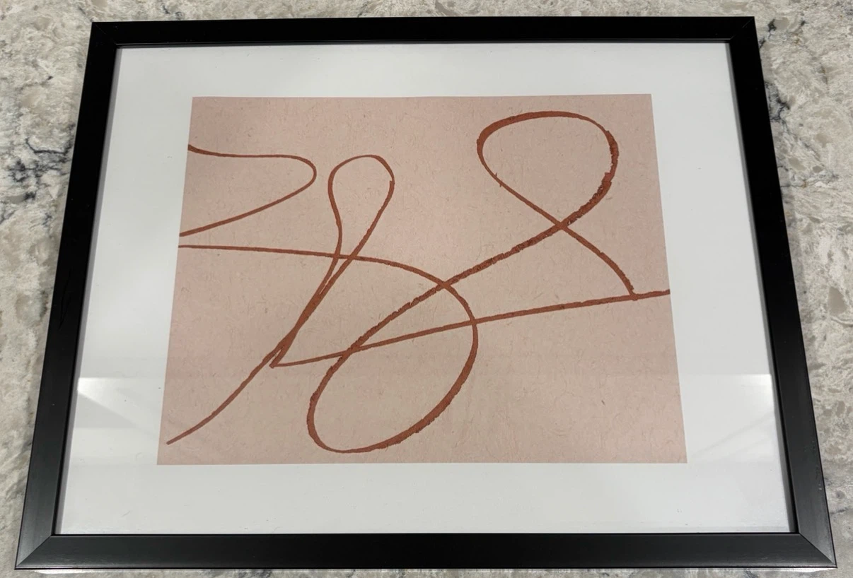 11” x 14” Black Picture Frame with White Mat
