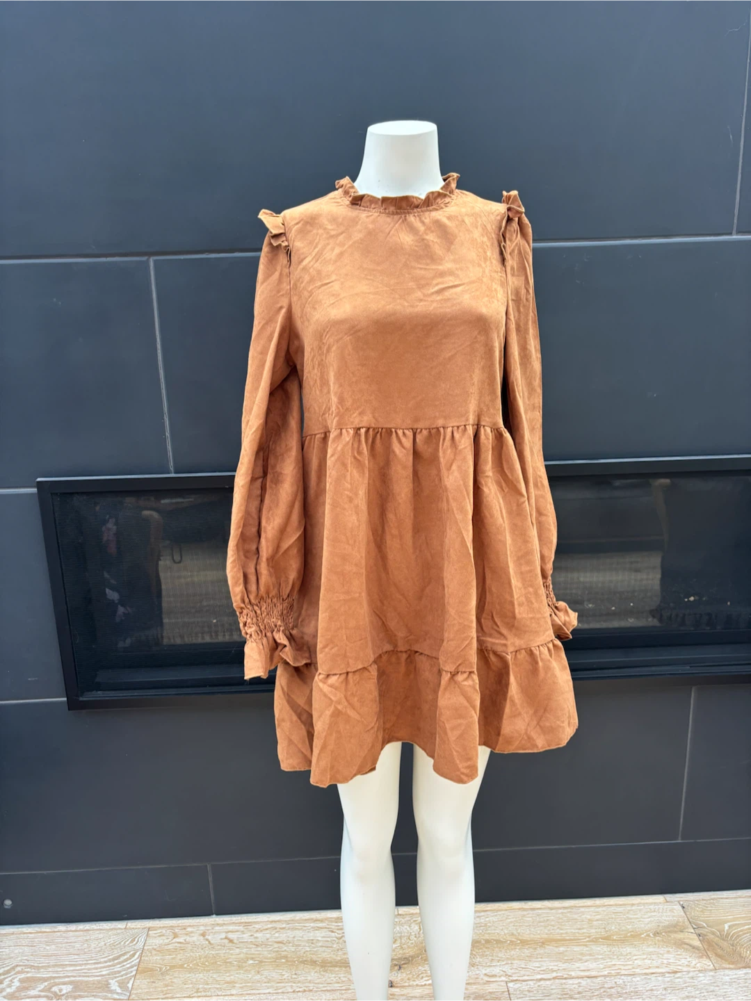 Dress 2 - Brown Velvet