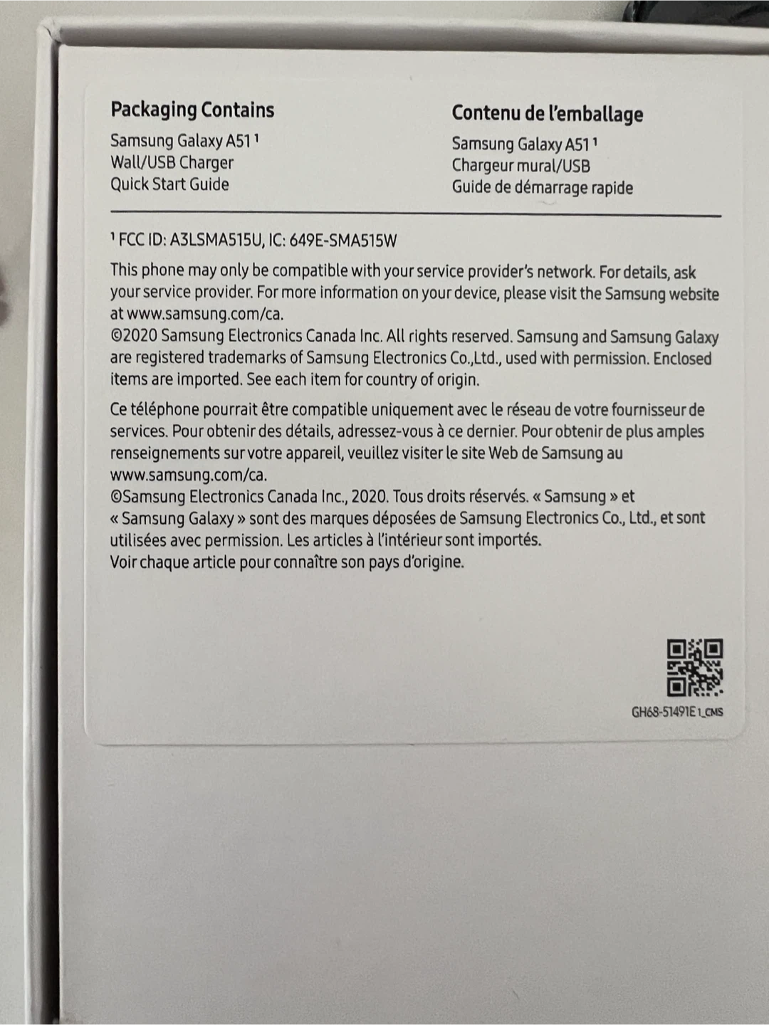 Samsung a51 brand new unlocked - photo 3