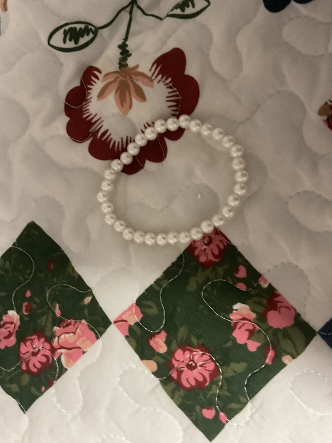 White Pearl Bracelet