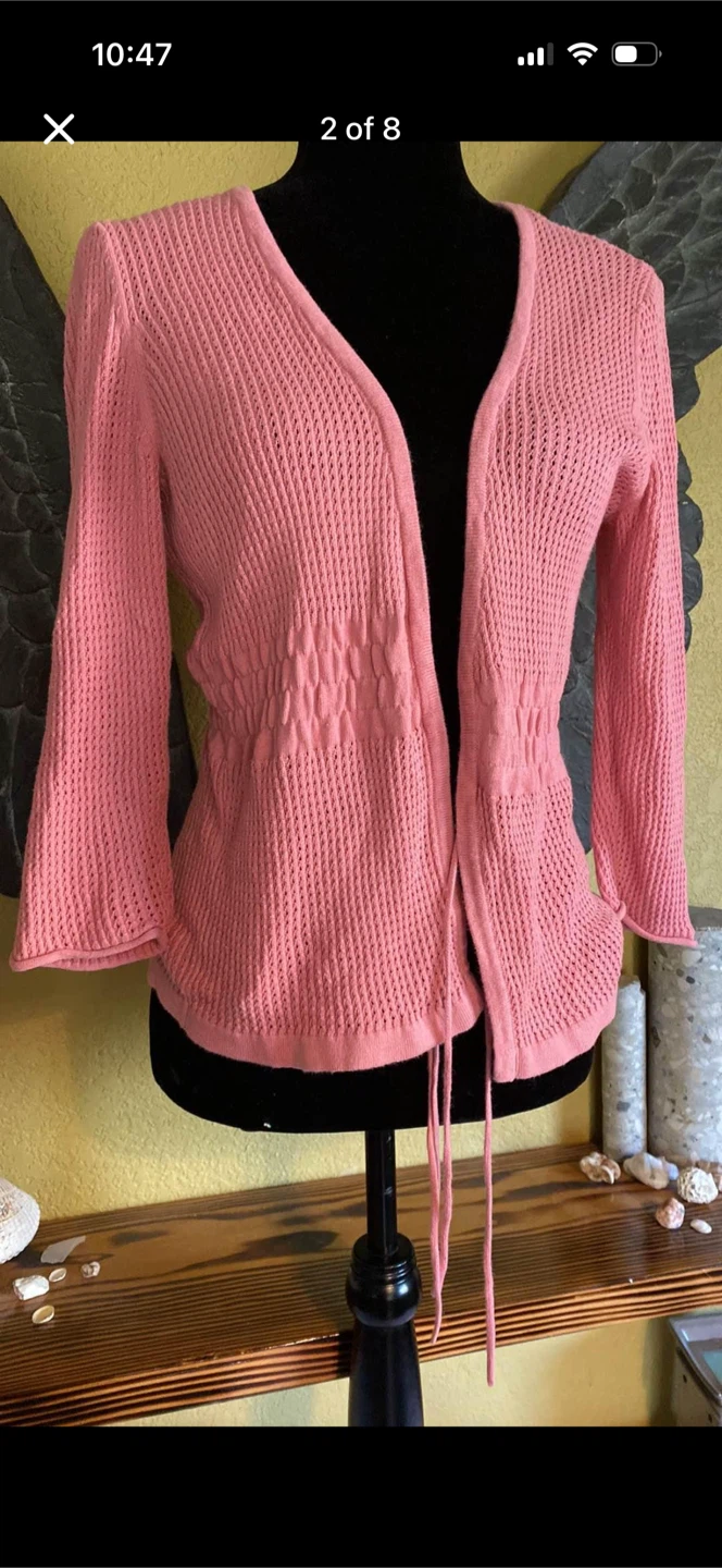 Reitmans Tie Front Cardigan Sweater - photo 2
