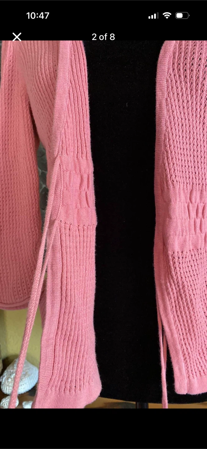 Reitmans Tie Front Cardigan Sweater - photo 3