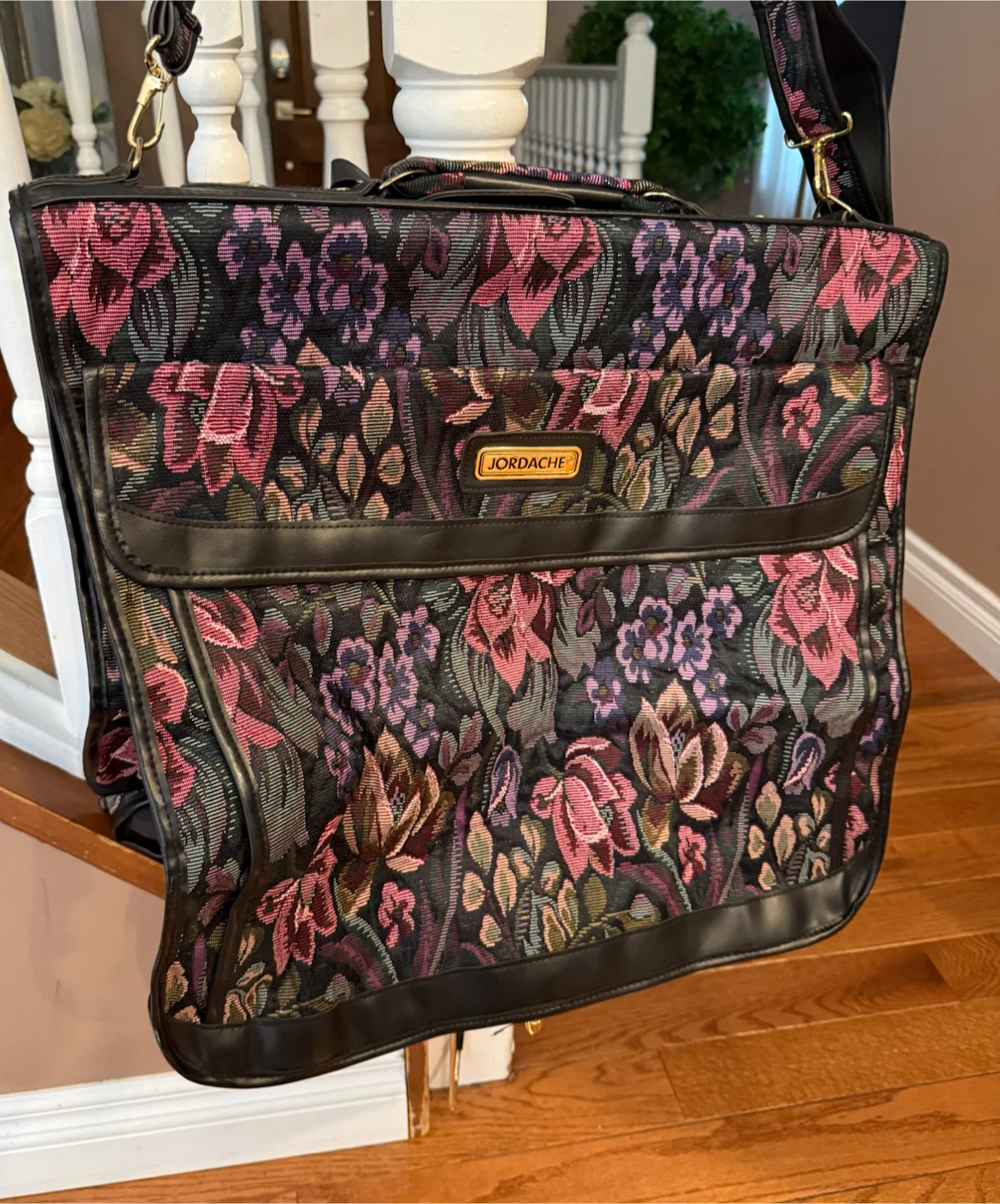 Vintage Floral “Jordache” Garment Bag