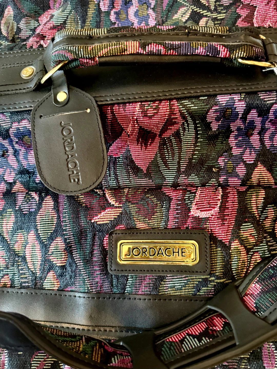 Vintage Floral “Jordache” Garment Bag - photo 3