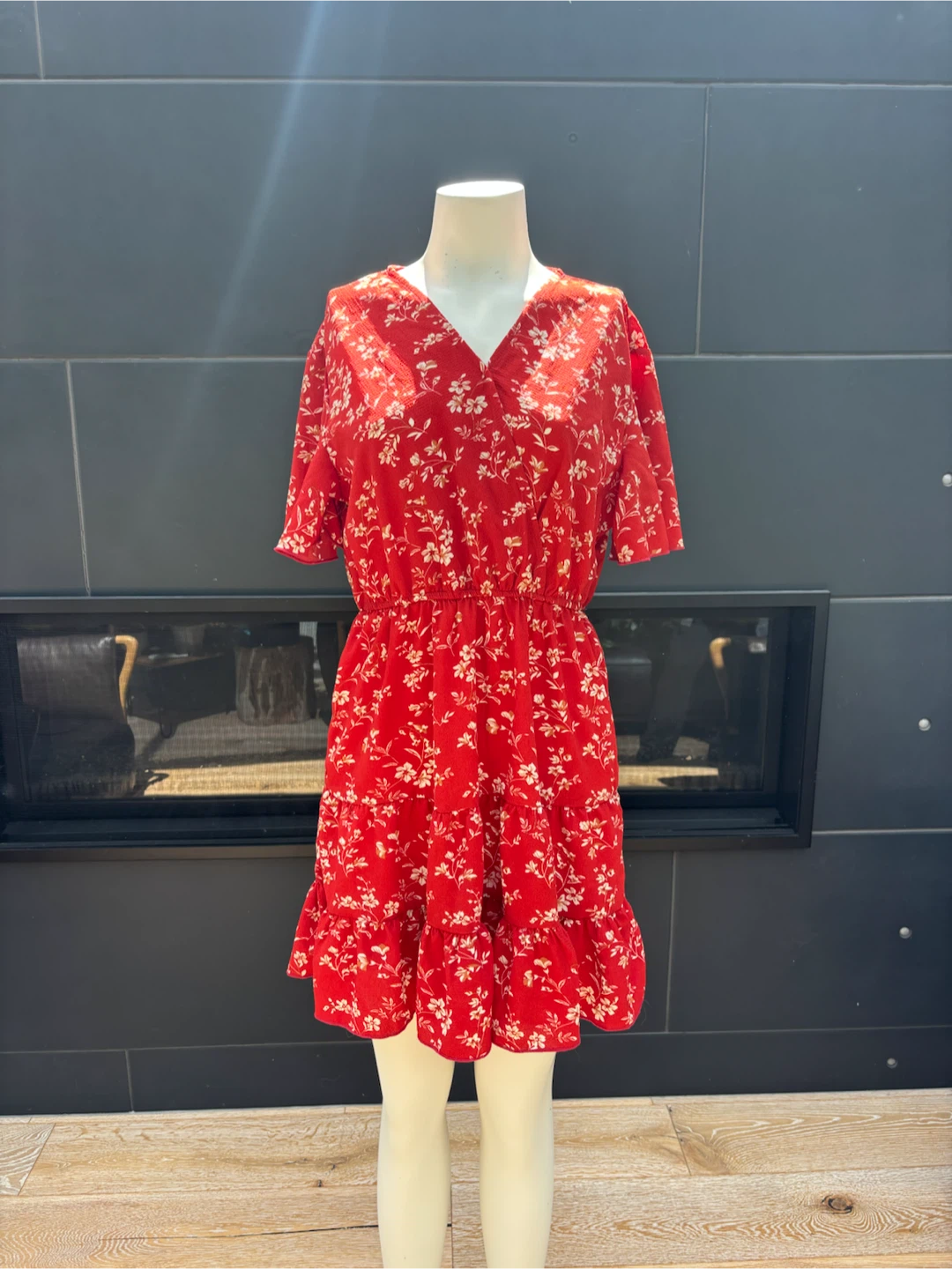Dress 3 - Red Floral - photo 2