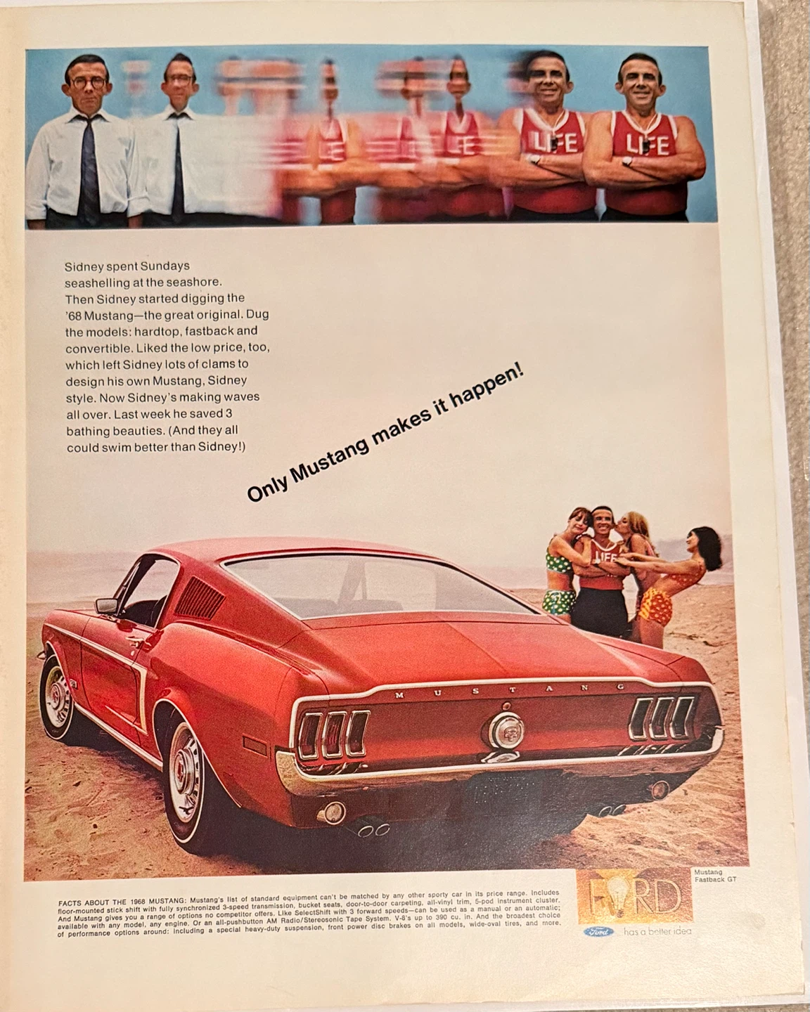 Coca-Cola Drink Vintage Advertisement 1968 - photo 2