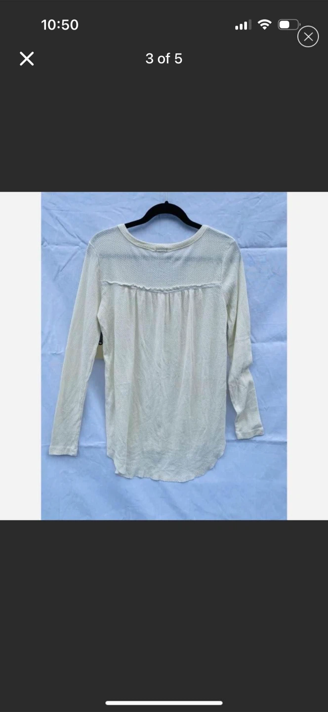 New Woman’s Hinge Thermal Waffle Knit Long-sleeve - photo 3