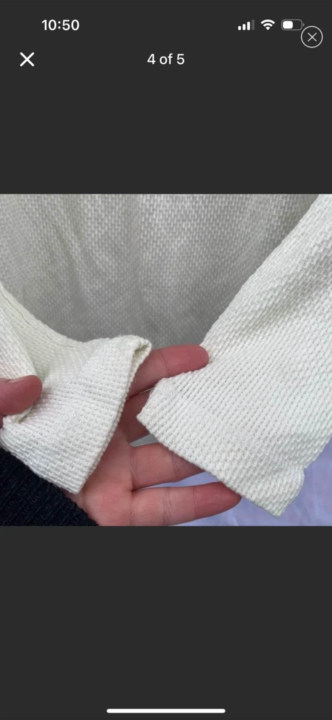 New Woman’s Hinge Thermal Waffle Knit Long-sleeve - photo 4