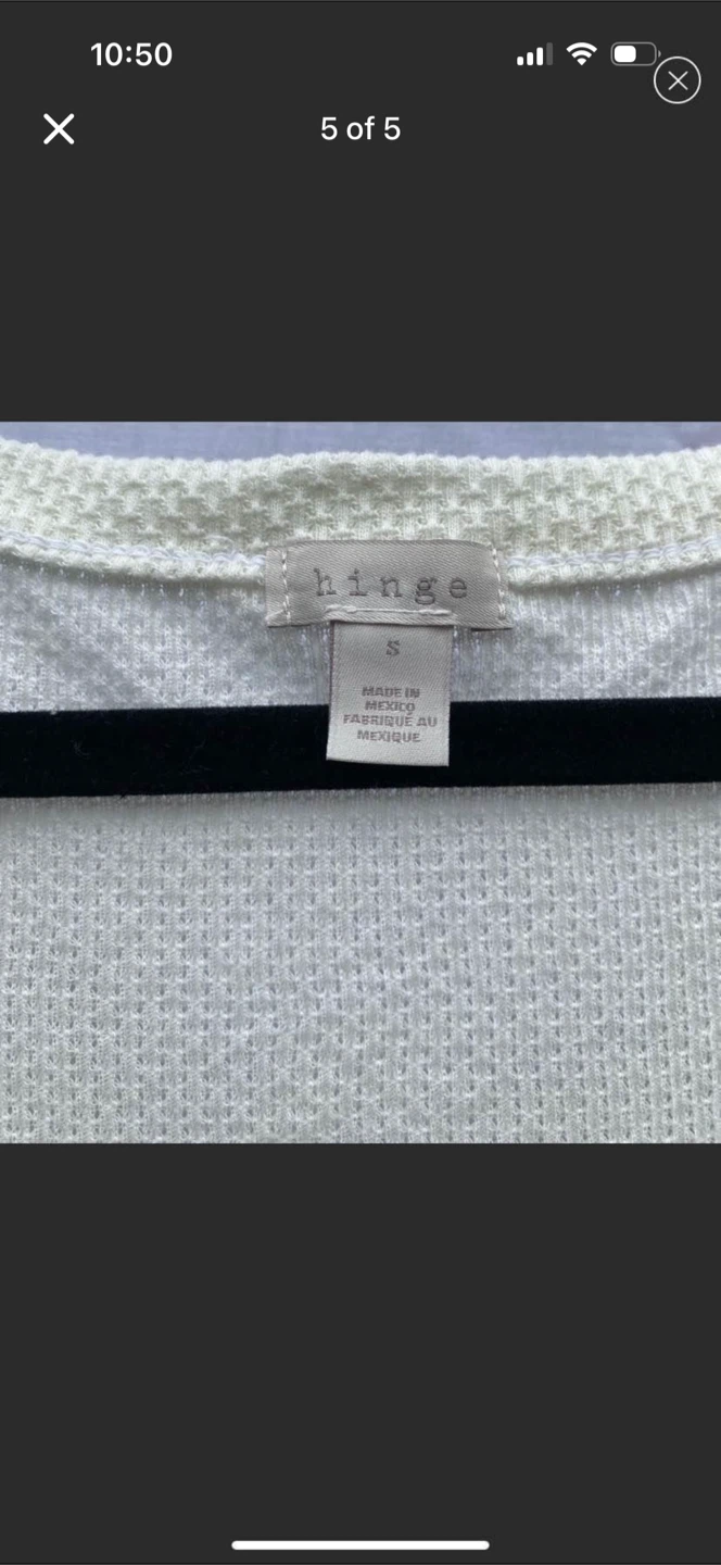 New Woman’s Hinge Thermal Waffle Knit Long-sleeve - photo 5