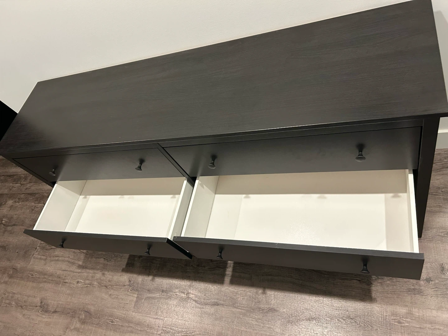 IKEA Dresser with 6 drawers black colour - photo 3