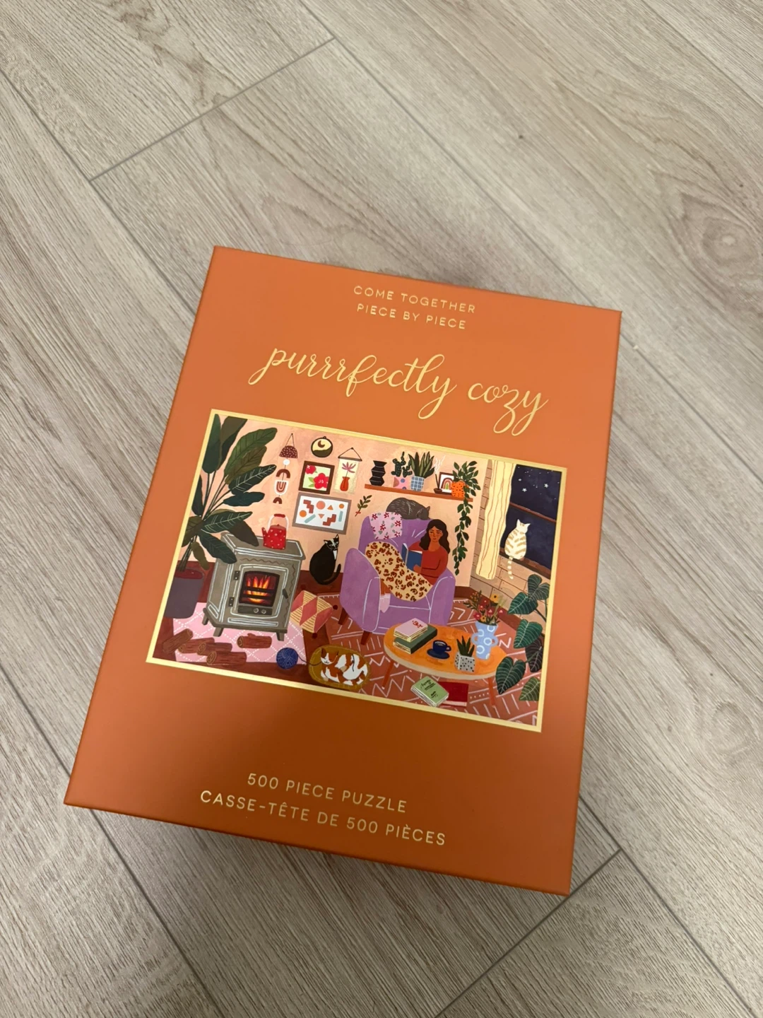 Indigo x HOBBY "Purrfectly Cozy" 500 Piece Puzzle