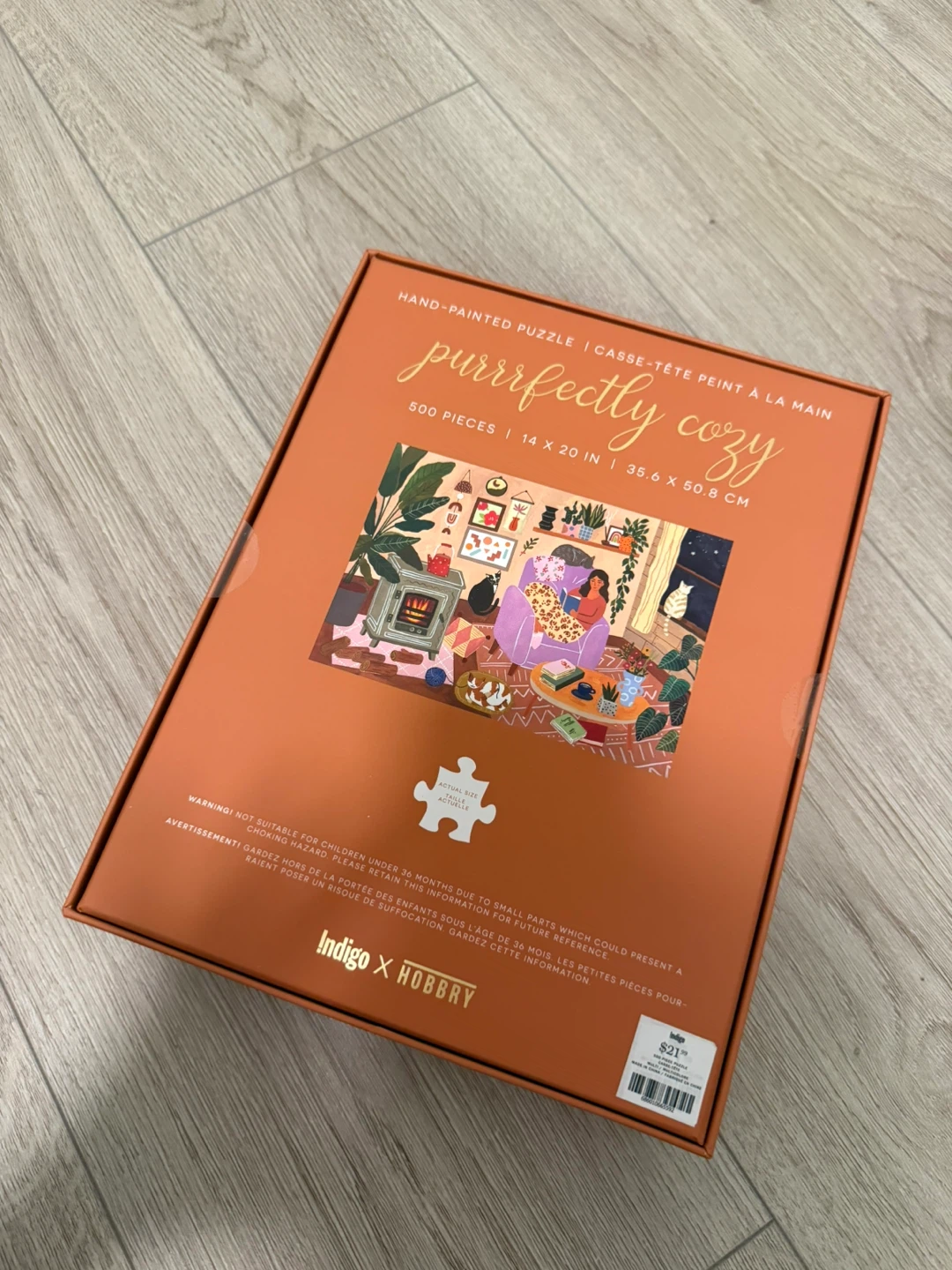 Indigo x HOBBY "Purrfectly Cozy" 500 Piece Puzzle - photo 2