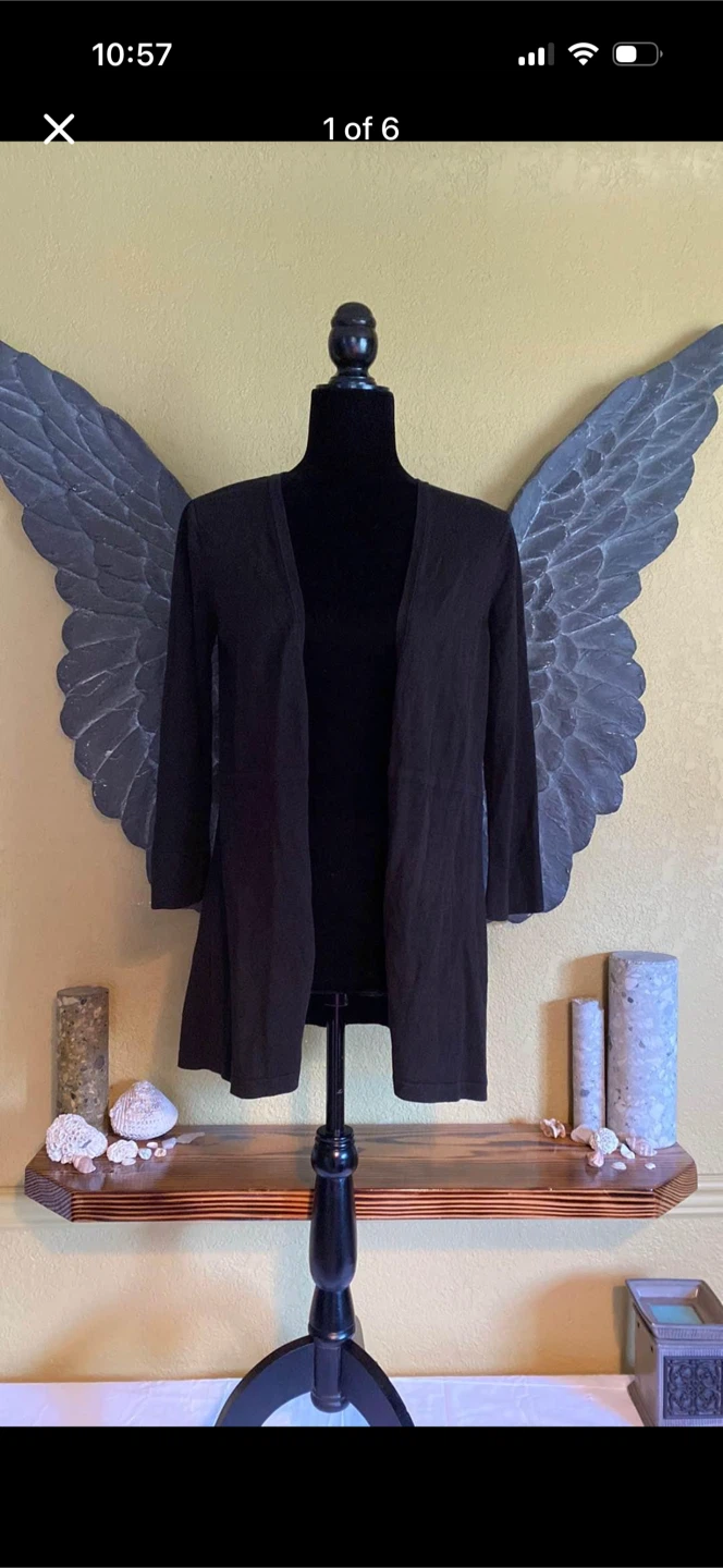 Nine West Open Front Cardigan